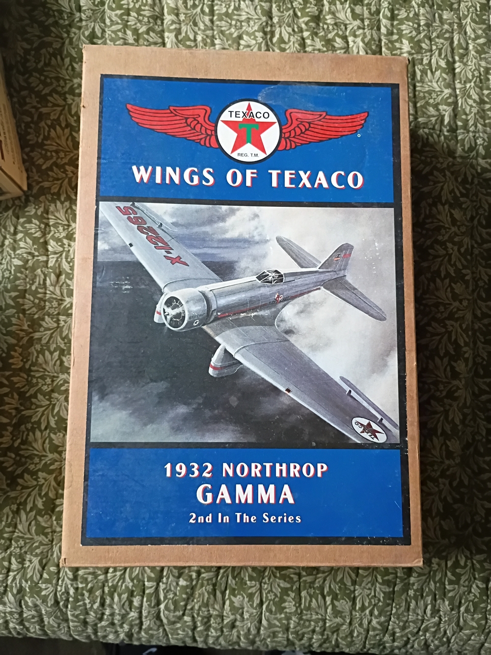 Texaco Wings of Texaco 1932 Northrop Gamma  Blue